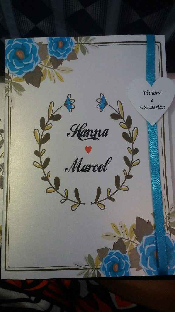  Convite de Casamento - 1