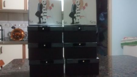 Caixa presente padrinhos #diy - 3