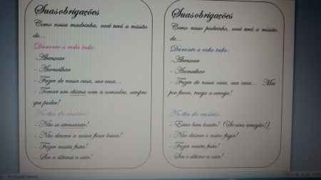Manual e presente padrinhos! #pronto - 2