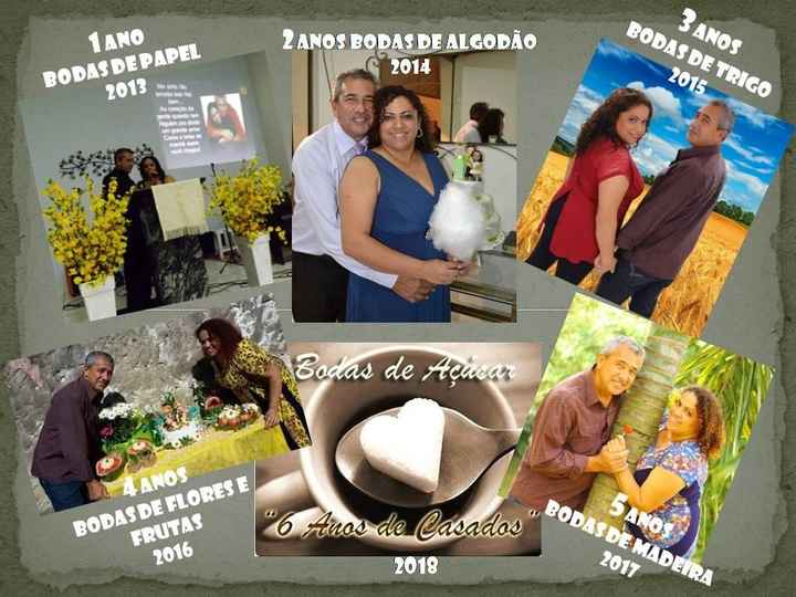 Amamos comemorar as nossas Bodas