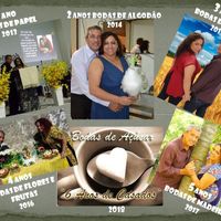 Amamos comemorar as nossas Bodas