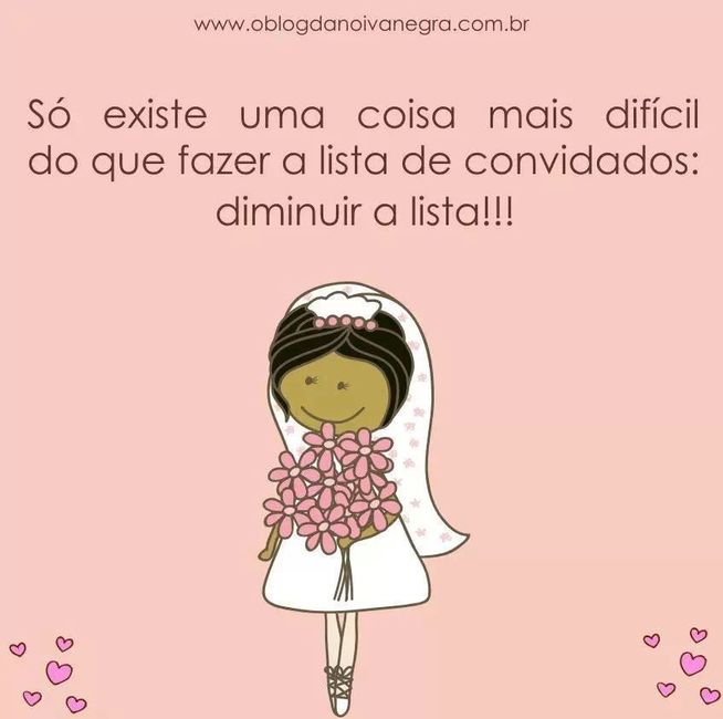 Lista de Casamento.