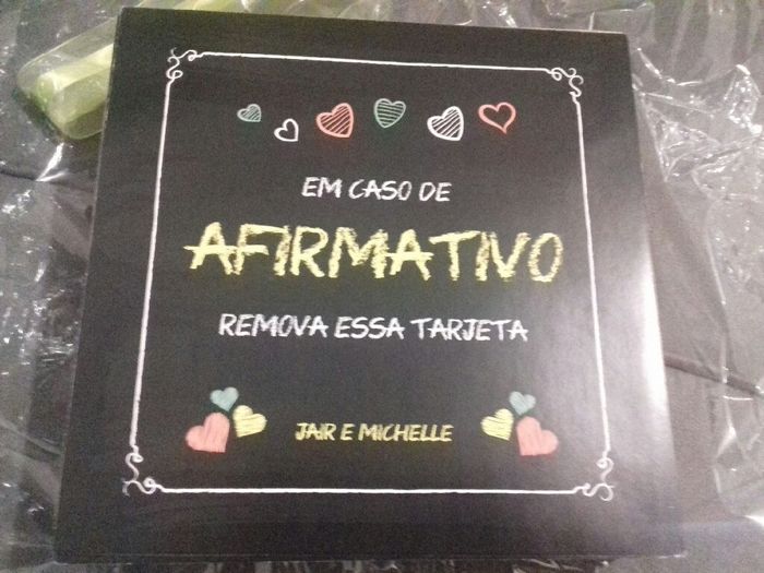 Caixa convite padrinhos - 3