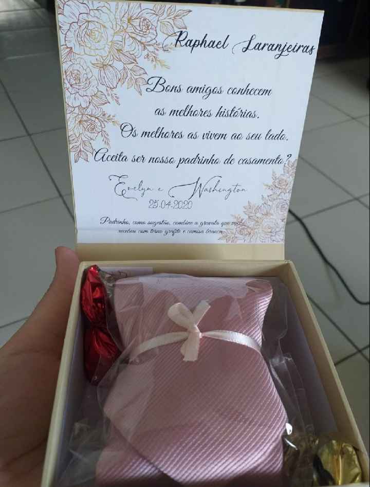 Minhas caixas-convite para padrinhos e madrinhas! - 5