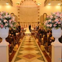 estava pensando a decoração da igreja mais ou menos assim