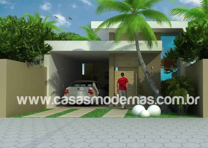 Frente da casa