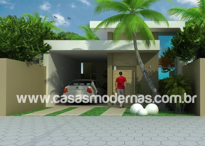 Frente da casa