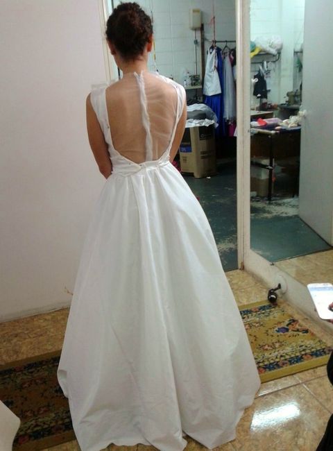 Primeira prova do Meu vestido *-*