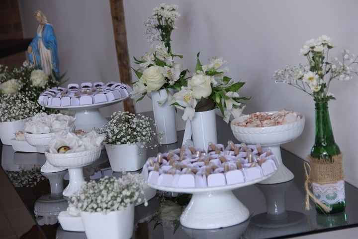 mini aparador de doces