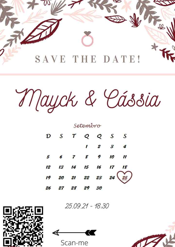 Save The Date - 1