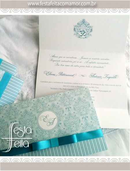 Convite de casamento!