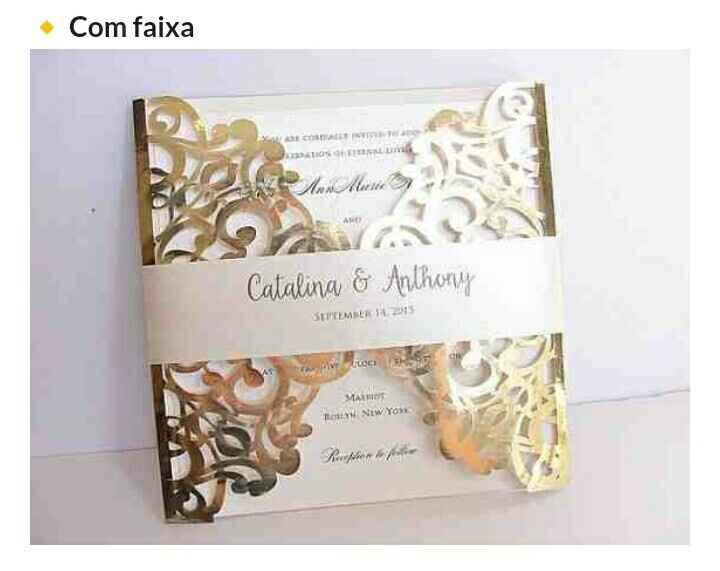 Nosso convite ( Giannine + Ed Wisley) - 3