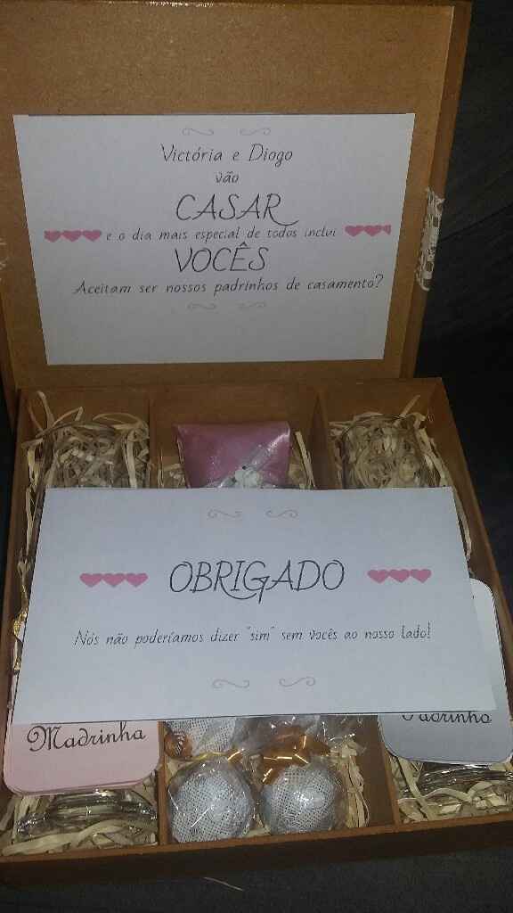 Convites dos padrinhos - 2