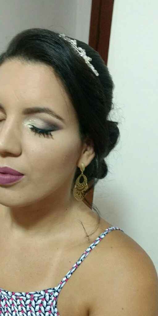 Prévia penteado e make - 1