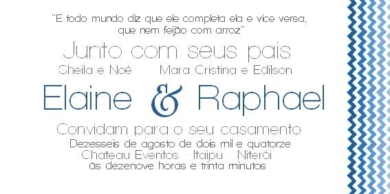 Testando convites