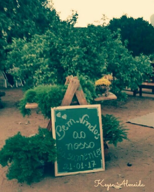 Placa - Bem-vindo ao casamento #euquefiz 2