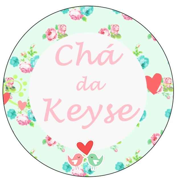 - convite do chá da keyse e os toppers!! *-* - 2