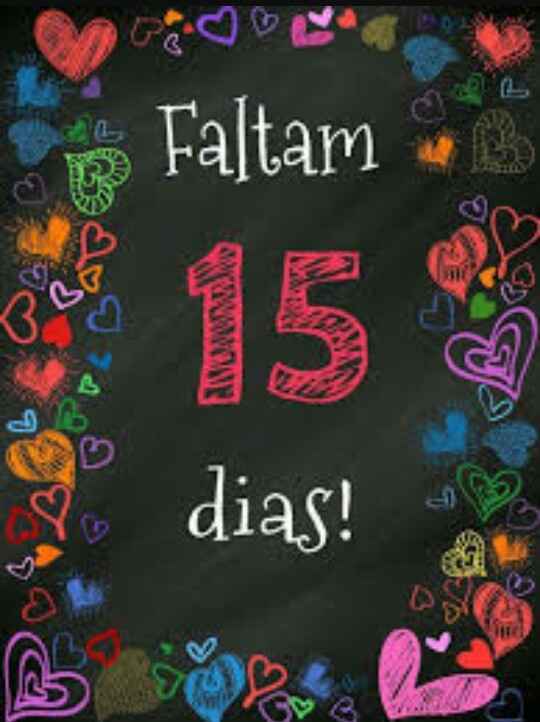 Faltam 15 diiiiiiiias 💏💑❤ - 2