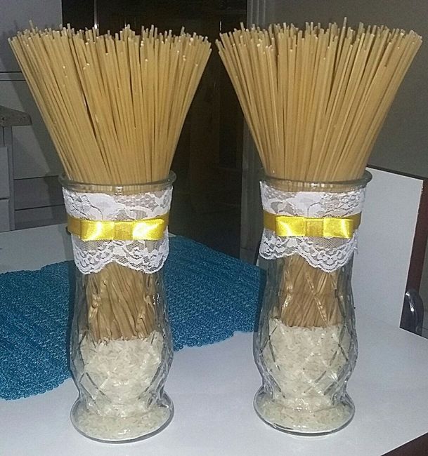 Vaso com Macarrão !!