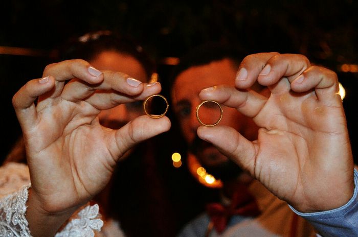 10 ideias de foto com as alianças! - 2