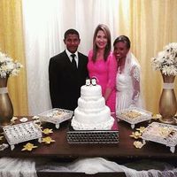 Em 18/12/2015. com as bençãos do senhor, enfim casados. - 3