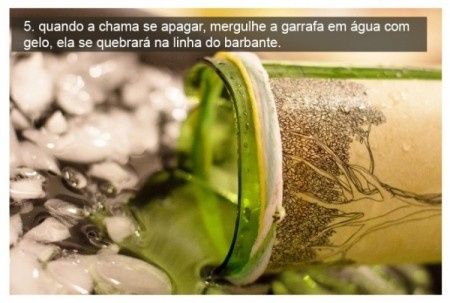 Cortar garrafa