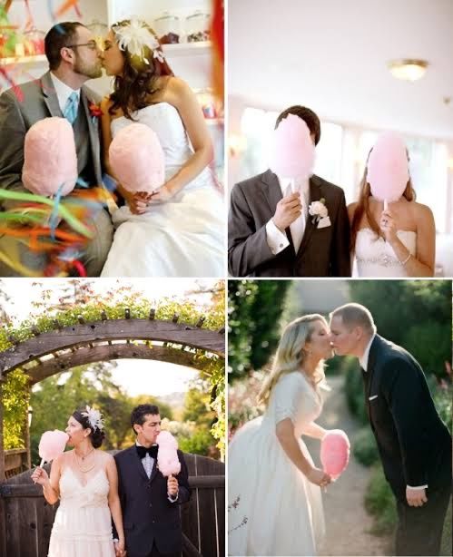 Algodão doce no casamento 1