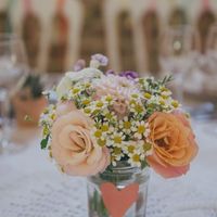 Centro de mesa simples e fofo