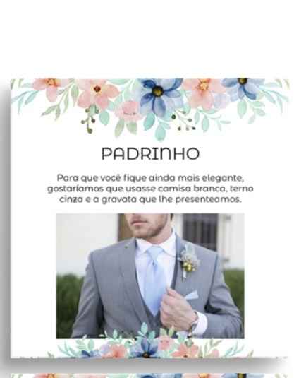 Padrinhos com terno ou sem - 1