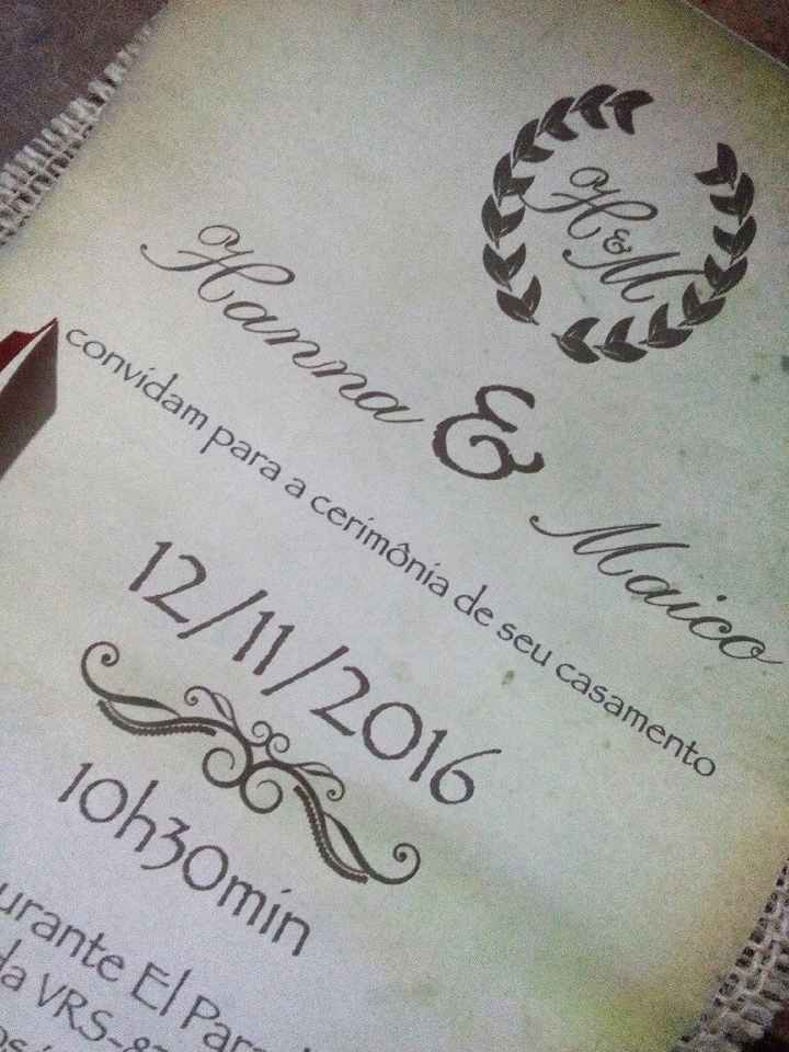 Nossos convites!!! #vemver - 1