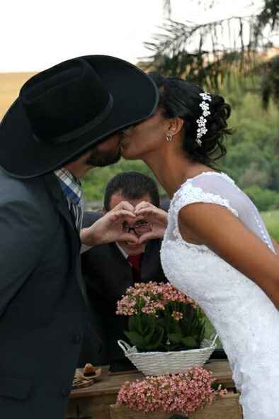 Primeiras fotos casamento country - 4