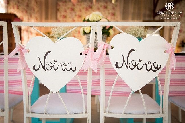Cores no casamento.