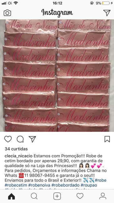 Roupão dia da noiva - 1