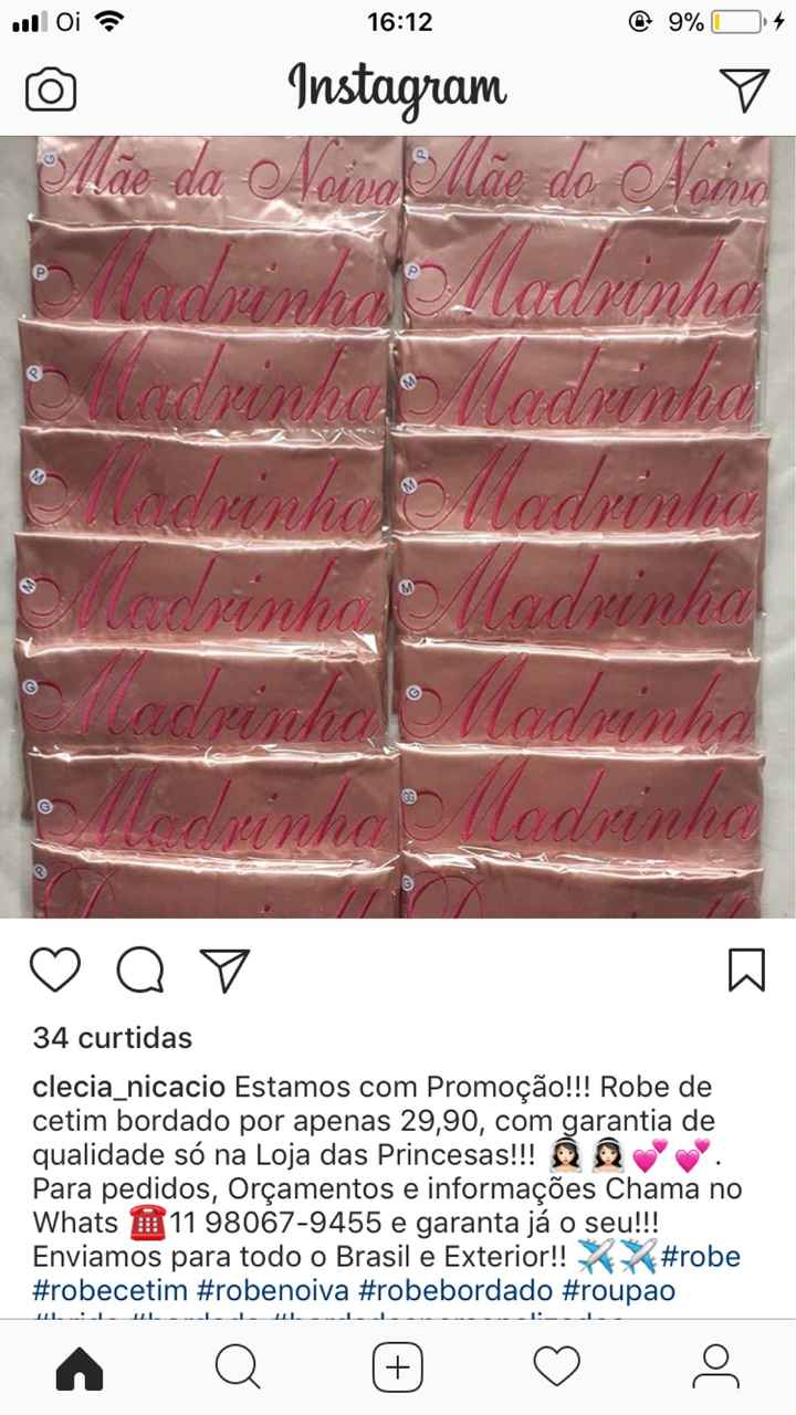 Roupão dia da noiva - 1