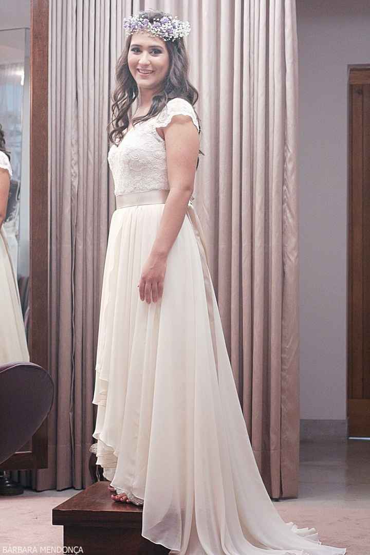 Vestido noiva - modelo 1.01