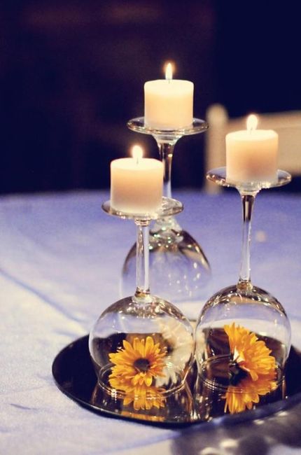 taças e velas