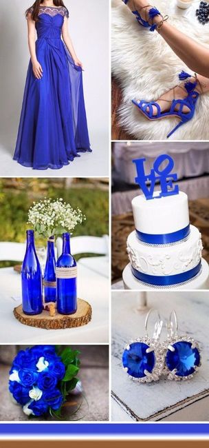 Casamento azul royal e branco 4
