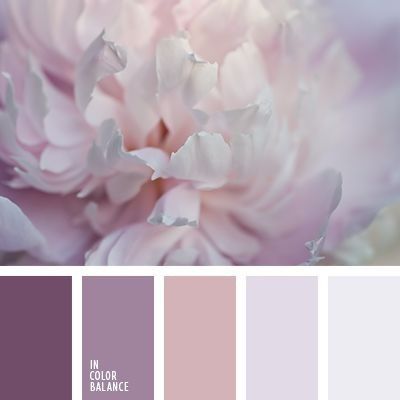 Paleta de cores nos tons de lilás a roxo para madrinhas 7