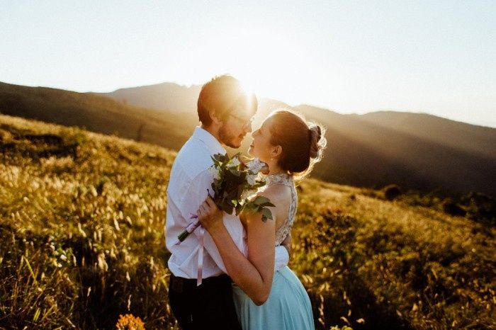 Pré-wedding - a melhor foto de pôr do sol 1