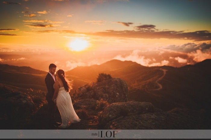 Pré-wedding - a melhor foto de pôr do sol 3