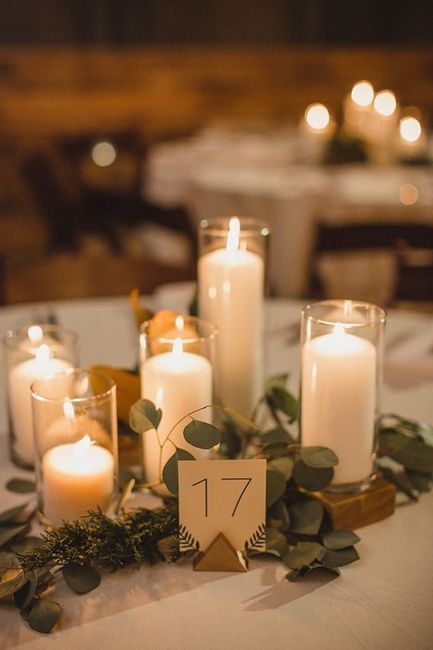 Centro de mesa: velas ou flores? 2