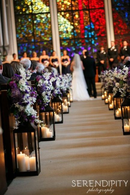 Como decorar a igreja para o casamento? 5