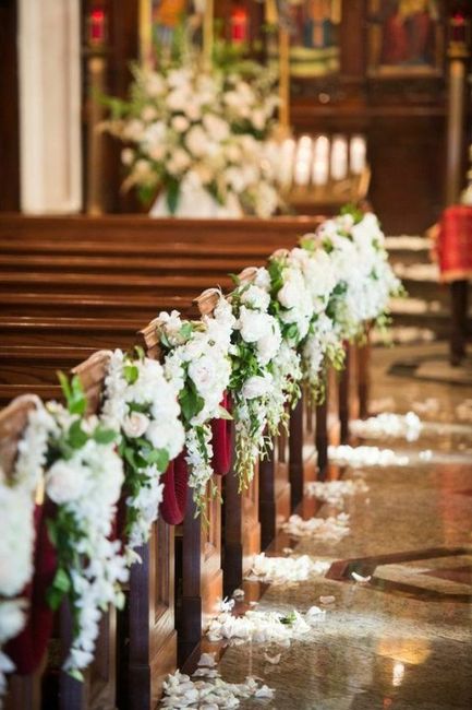 Como decorar a igreja para o casamento? 6