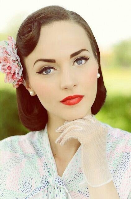 Maquiagem estilo pin up, gosta? 2