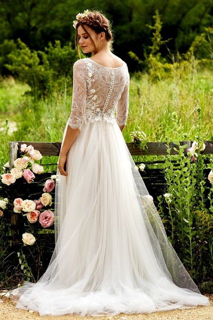 9 vestidos de noiva com saia de tule 5