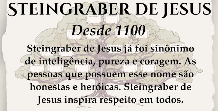 Seremos a família Steingraber de Jesus ❤️ 3