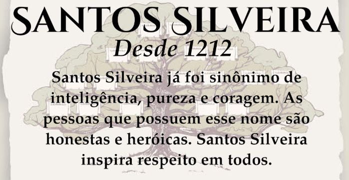 Seremos uma familia Santos Silveira 2