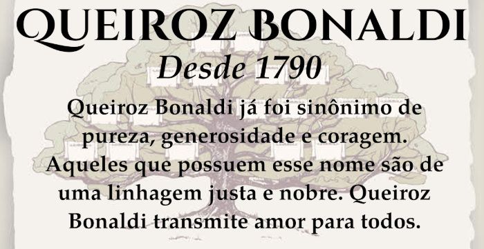 Seremos a família Queiroz Bonaldi 2