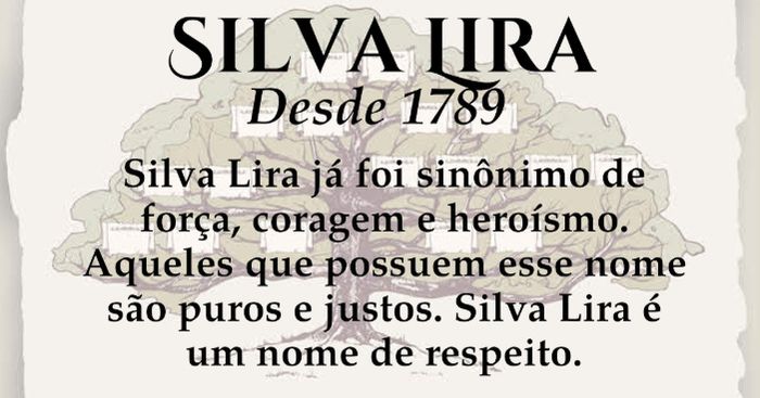 Seremos a família Silva Lira 1