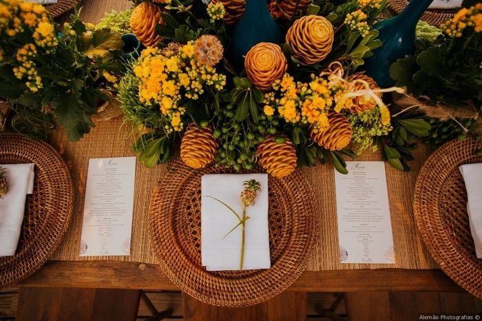 10 ideias de como preparar a mesa dos convidados 10